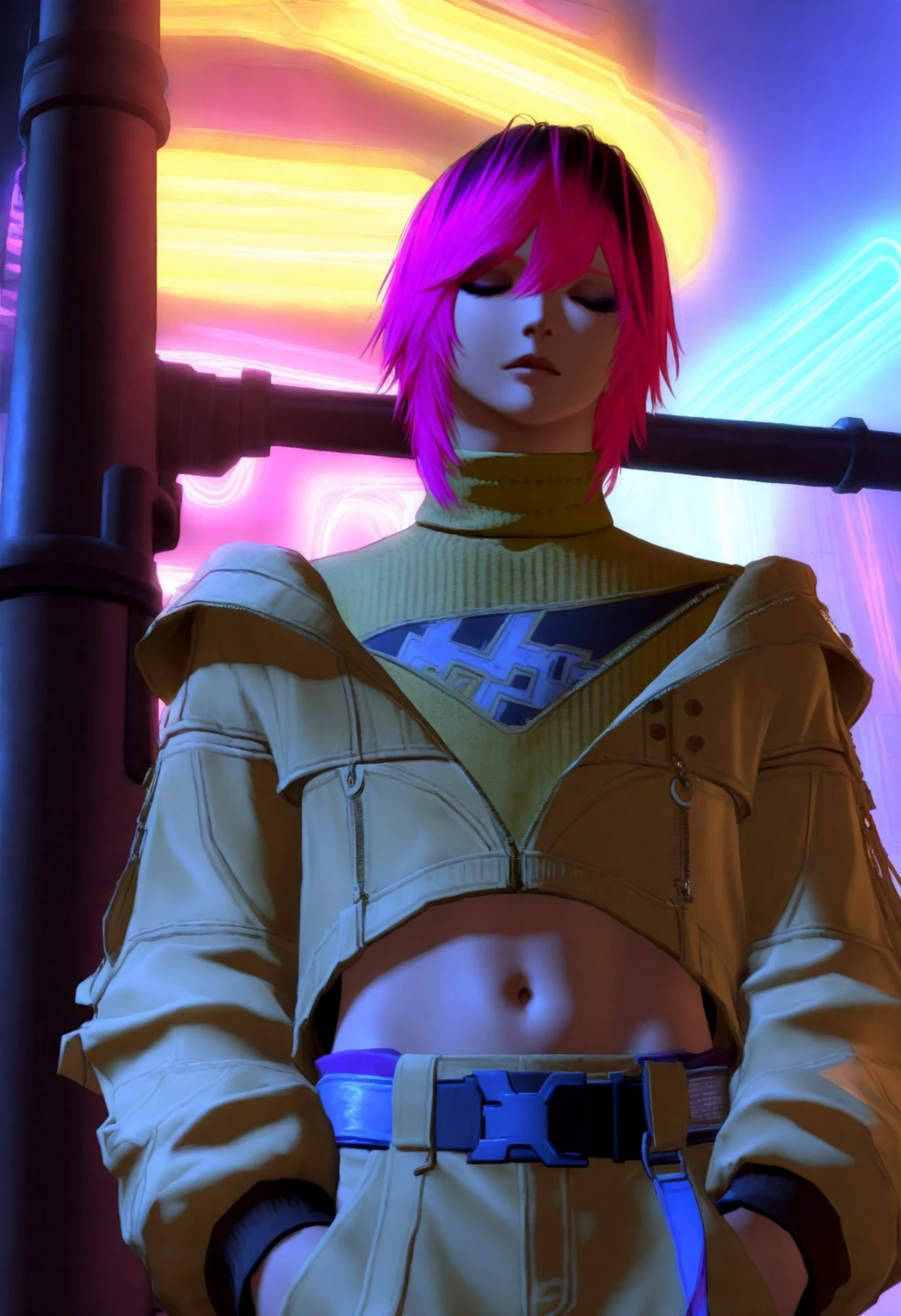 Pink Spider (FFXIV OC) IllustriousXL - by night_ninja_wheel_69