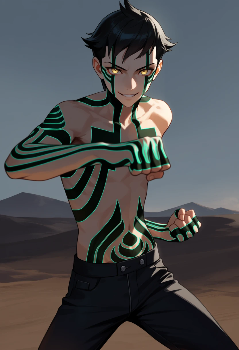 [Anima] Demi-Fiend - Shin Megami Tensei: Nocturne (2 outfits) (人修羅、真・女神転生III-... - by zetsubousensei