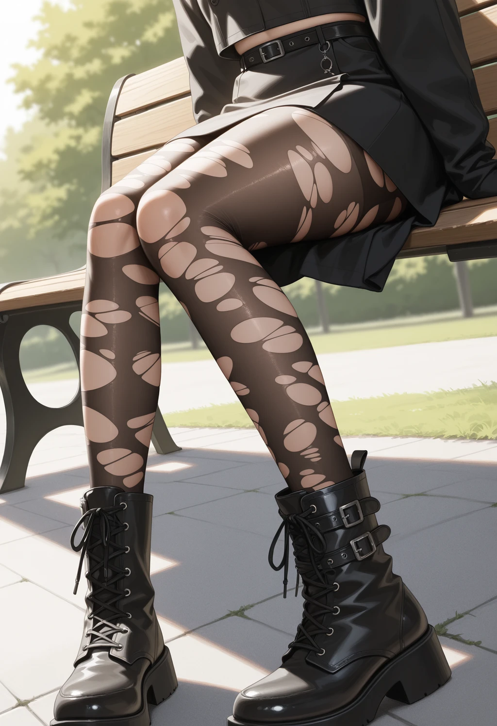 Ripped Pantyhose - Clothing - by Xeranah