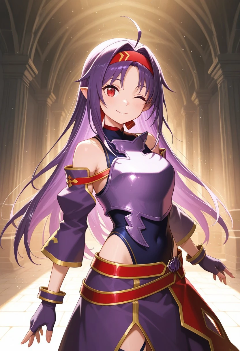 Yuuki Konno (紺野木綿季) - Sword Art Online - by Naoto209
