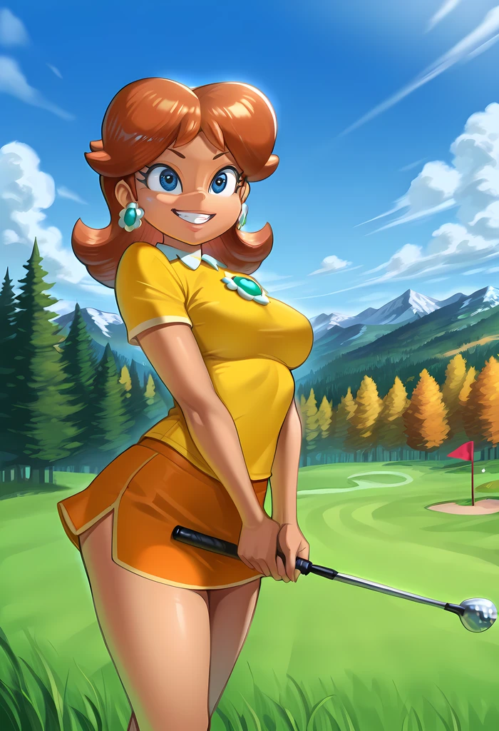 Golf Course - by Navedaxu