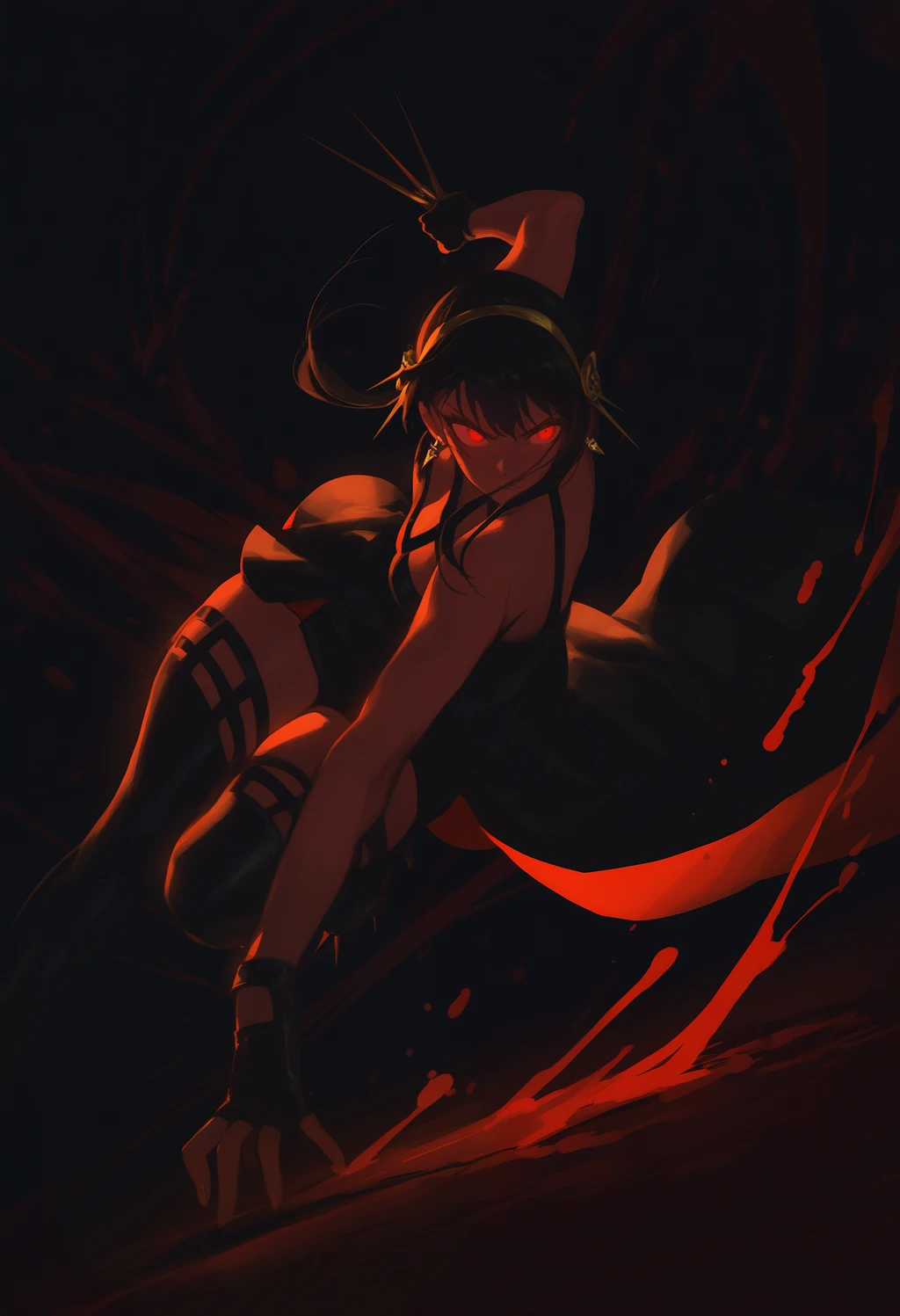 AI image #98246 by FallenIncursio: 1girl, solo - by FallenIncursio