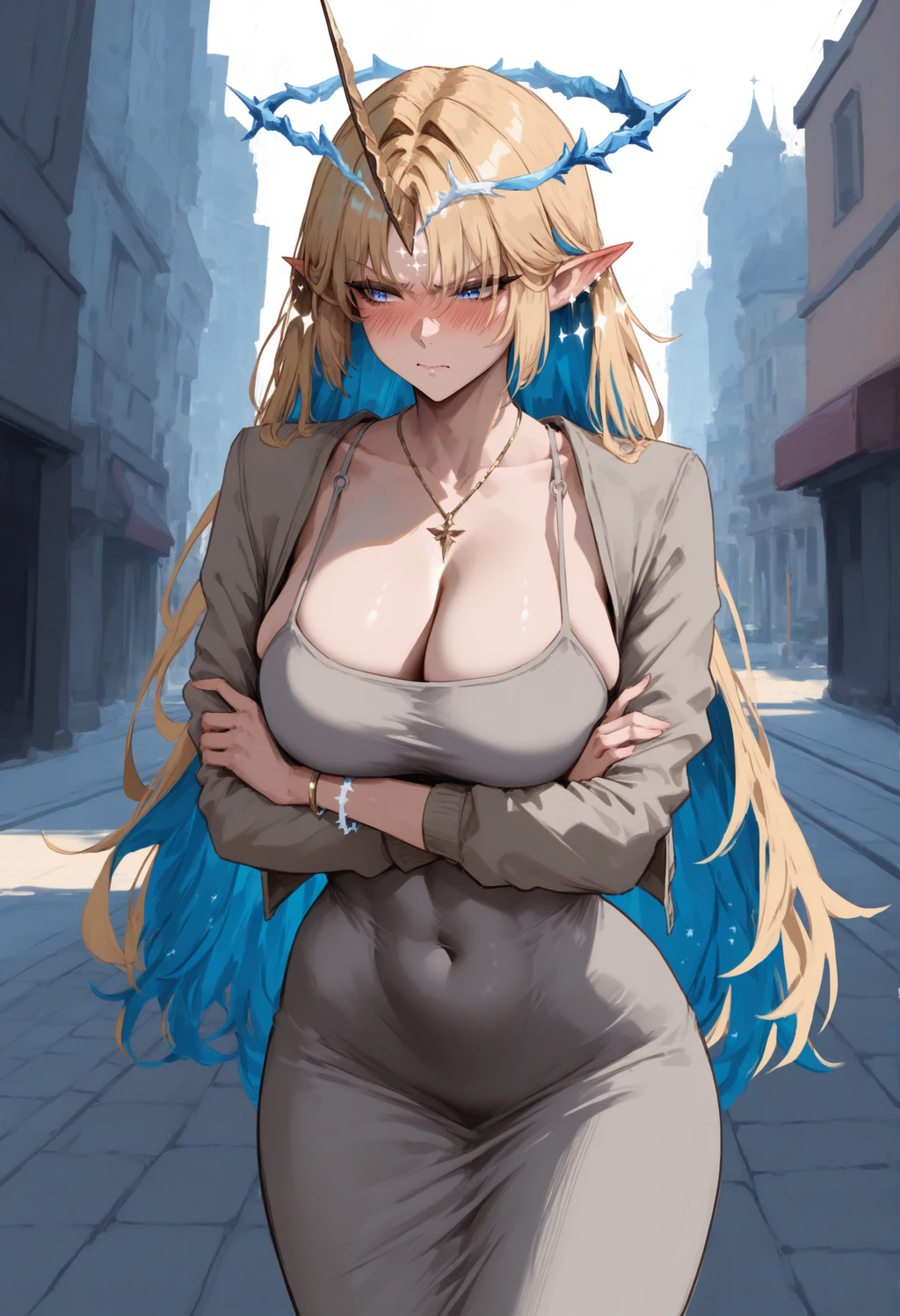 AI image #103395 by FallenIncursio: 1girl, solo - by FallenIncursio