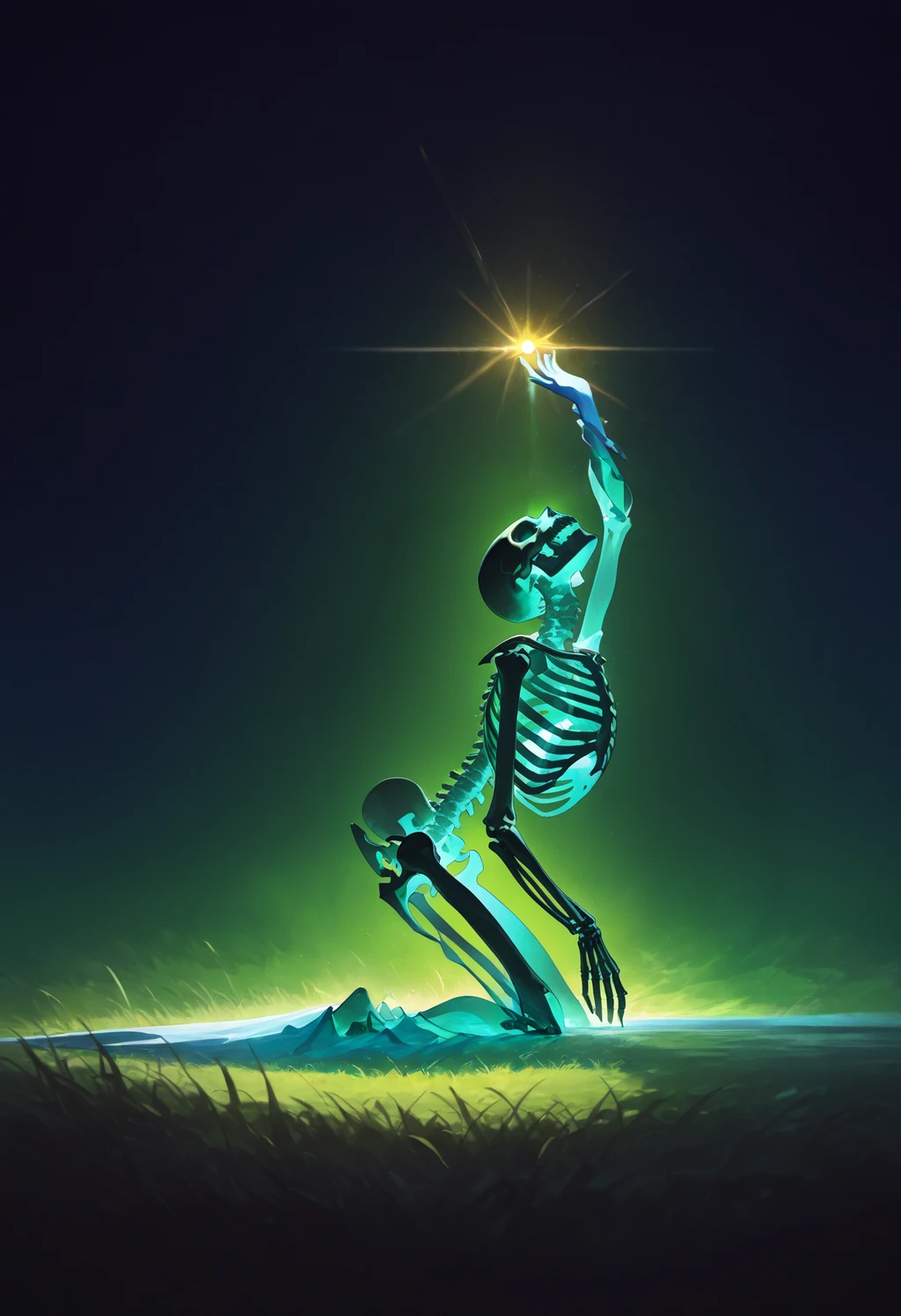 AI image #115645 by NorthSpirit: outdoors, arm up - by NorthSpirit