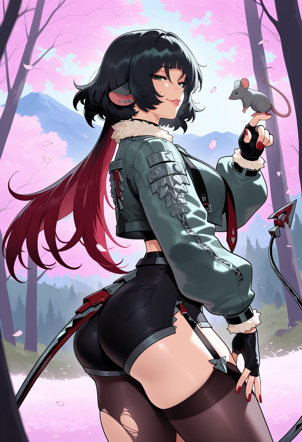 AI image #129937 by FallenIncursio: 1girl, solo - by FallenIncursio