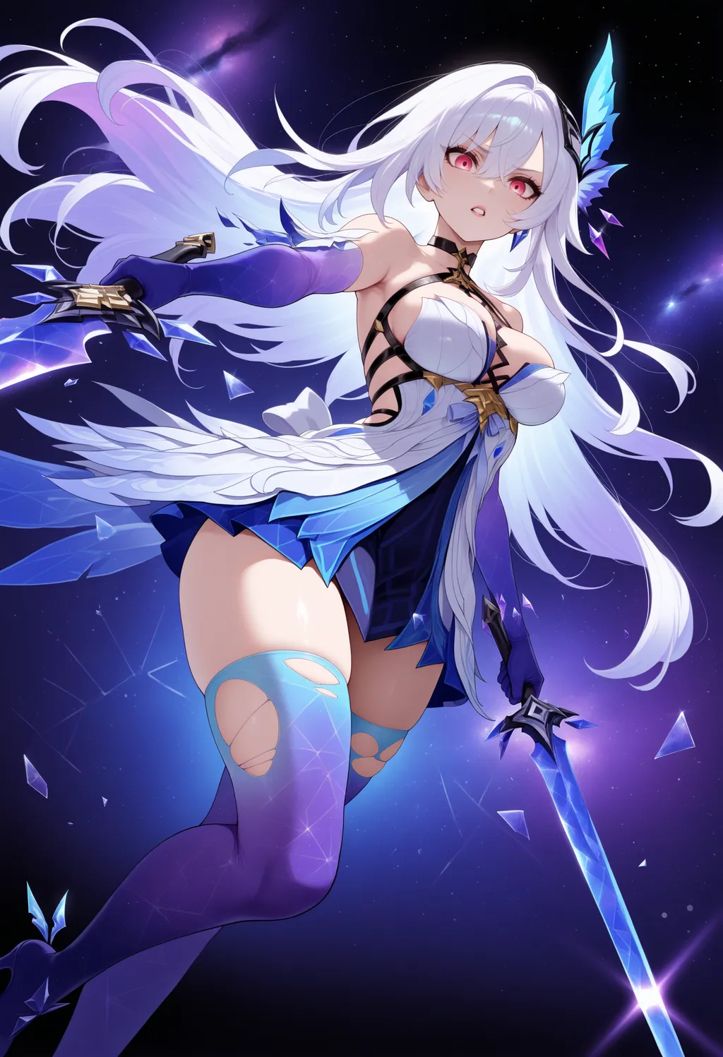 AI image #145467 by FallenIncursio: 1girl, solo - by FallenIncursio