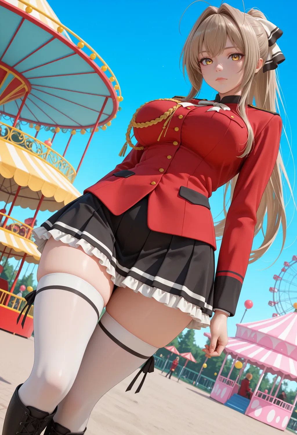 Isuzu Sento | Amagi Brilliant Park | [NoobAI-XL EPS v1.1] - by Killua_Morales