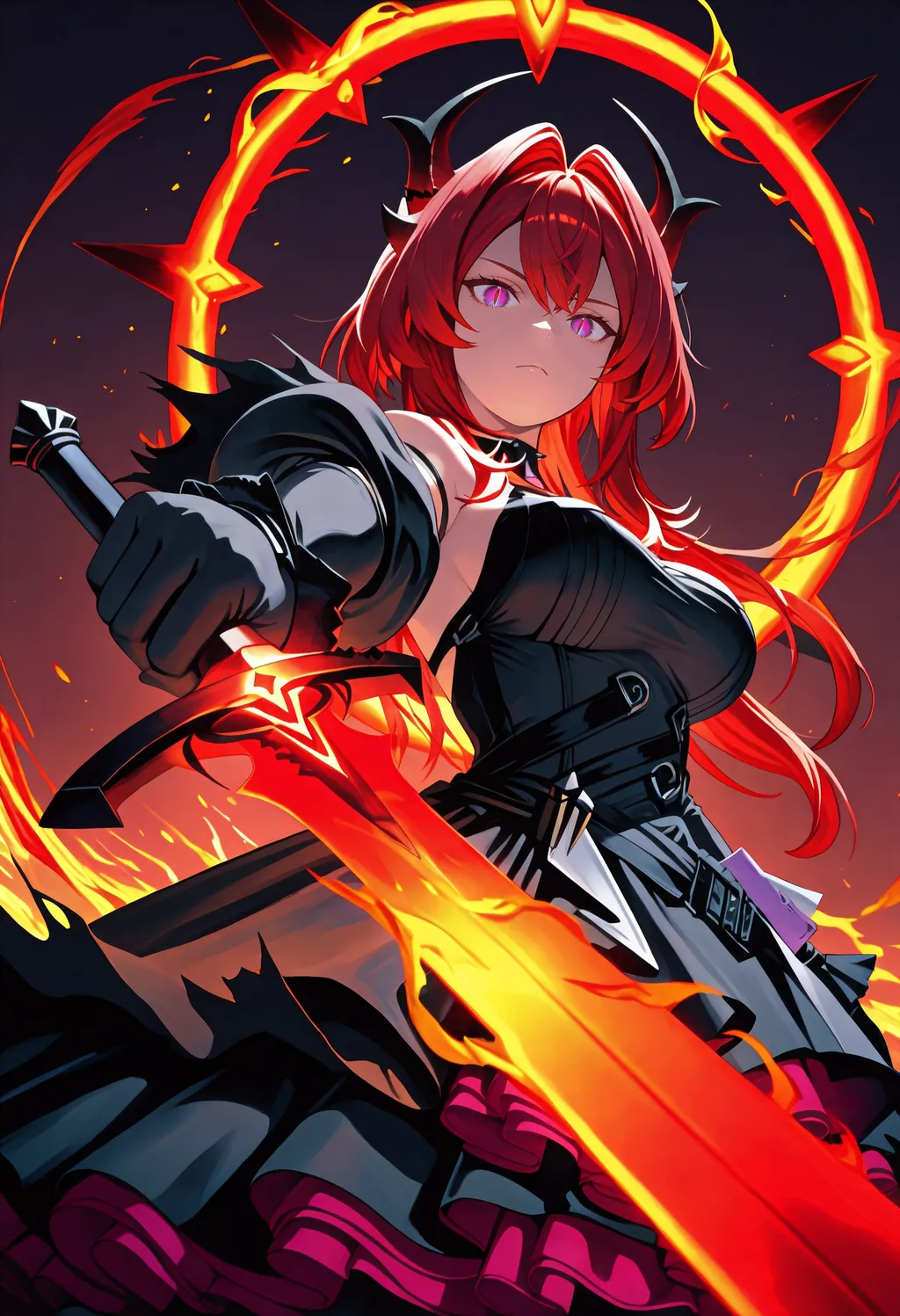 Laevatain - Arknights: Endfield [ChenkinNoob] - by Garbo