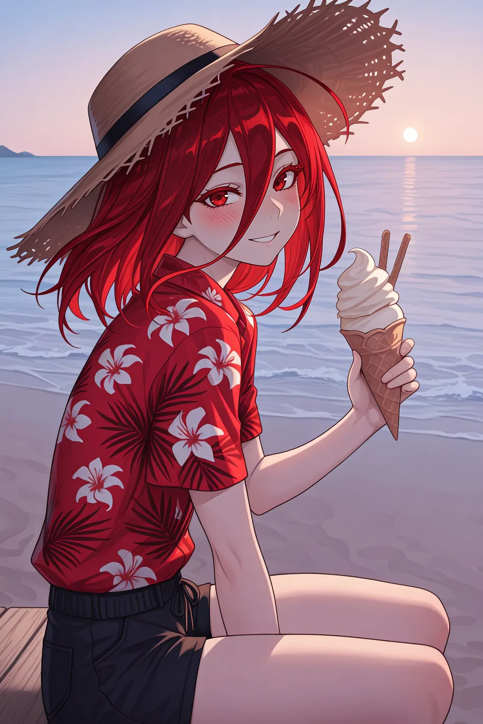 AI image #158304 by Hoseki: solo, long hair - by Hoseki