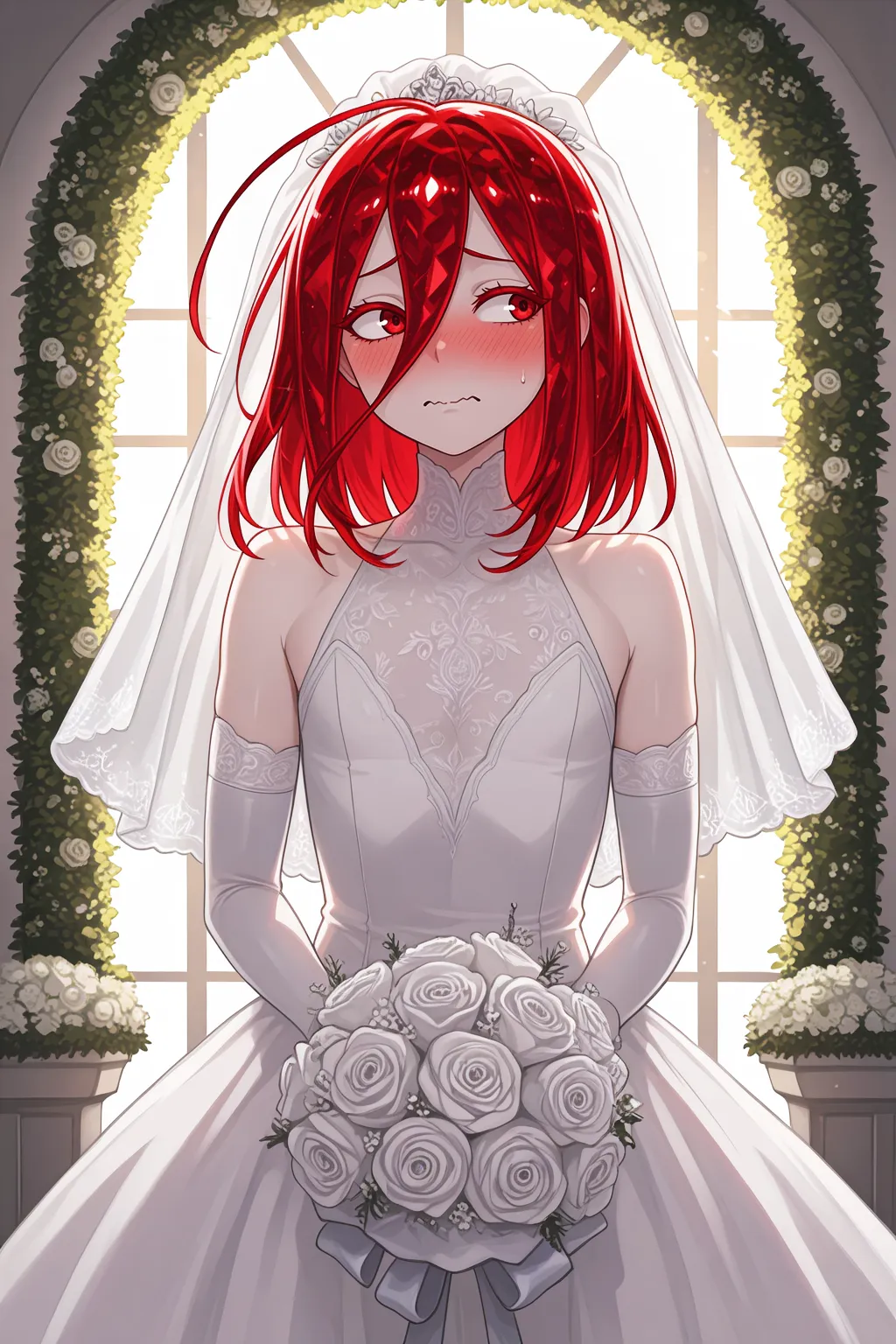AI image #158305 by Hoseki: solo, flower - by Hoseki