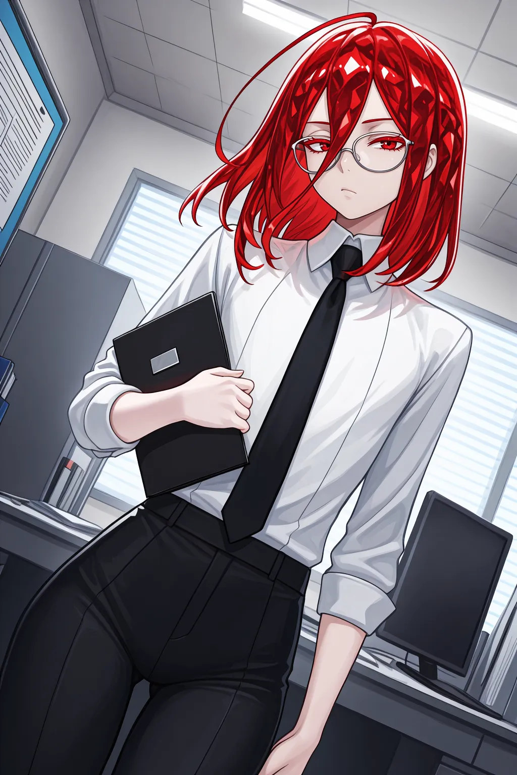 AI image #158306 by Hoseki: solo, long hair - by Hoseki