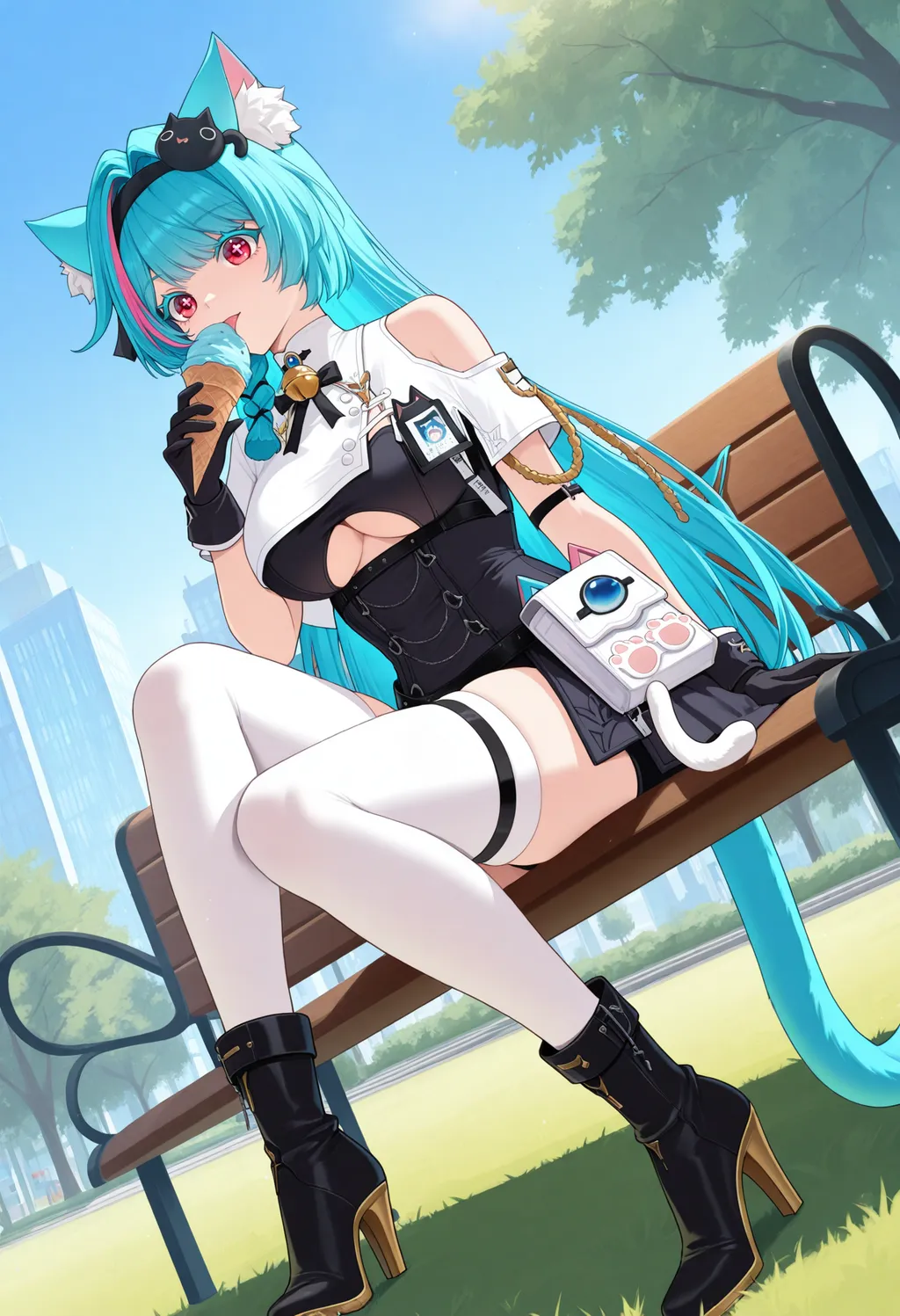 AI image #159304 by IndolentCat: 1girl, solo - by IndolentCat