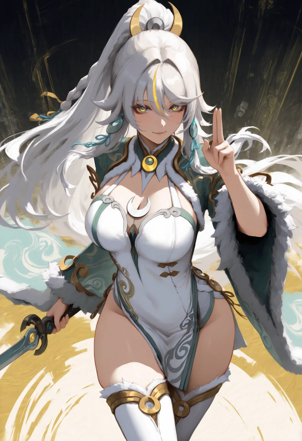 Zibai | Genshin Impact | Character LoRA NoobAI eps 1.1 - by FallenIncursio