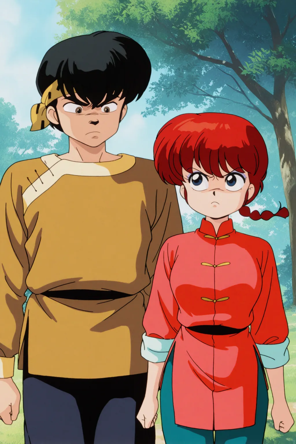 Ranma-chan & Ryoga Hibiki/らんまちゃんと響良牙 - Ranma ½ | Illus Characters | Commission - by IndolentCat