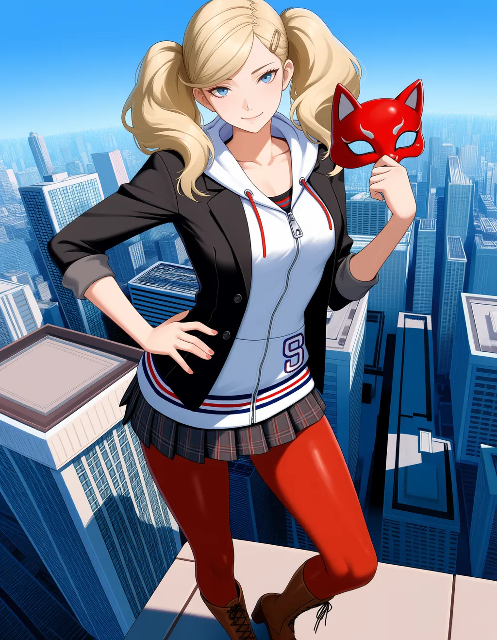 Ann Takamaki / 高巻 杏, 11 outfits (Persona 5) [Anima 1.0] - by bsinky