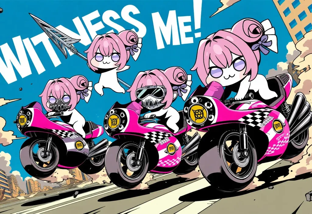 AI image #164968 by Xypher: 1girl, pink hair - by Xypher