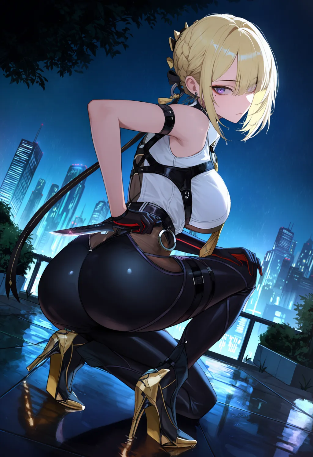 AI image #165913 by Hoseki: 1girl, solo - by Hoseki