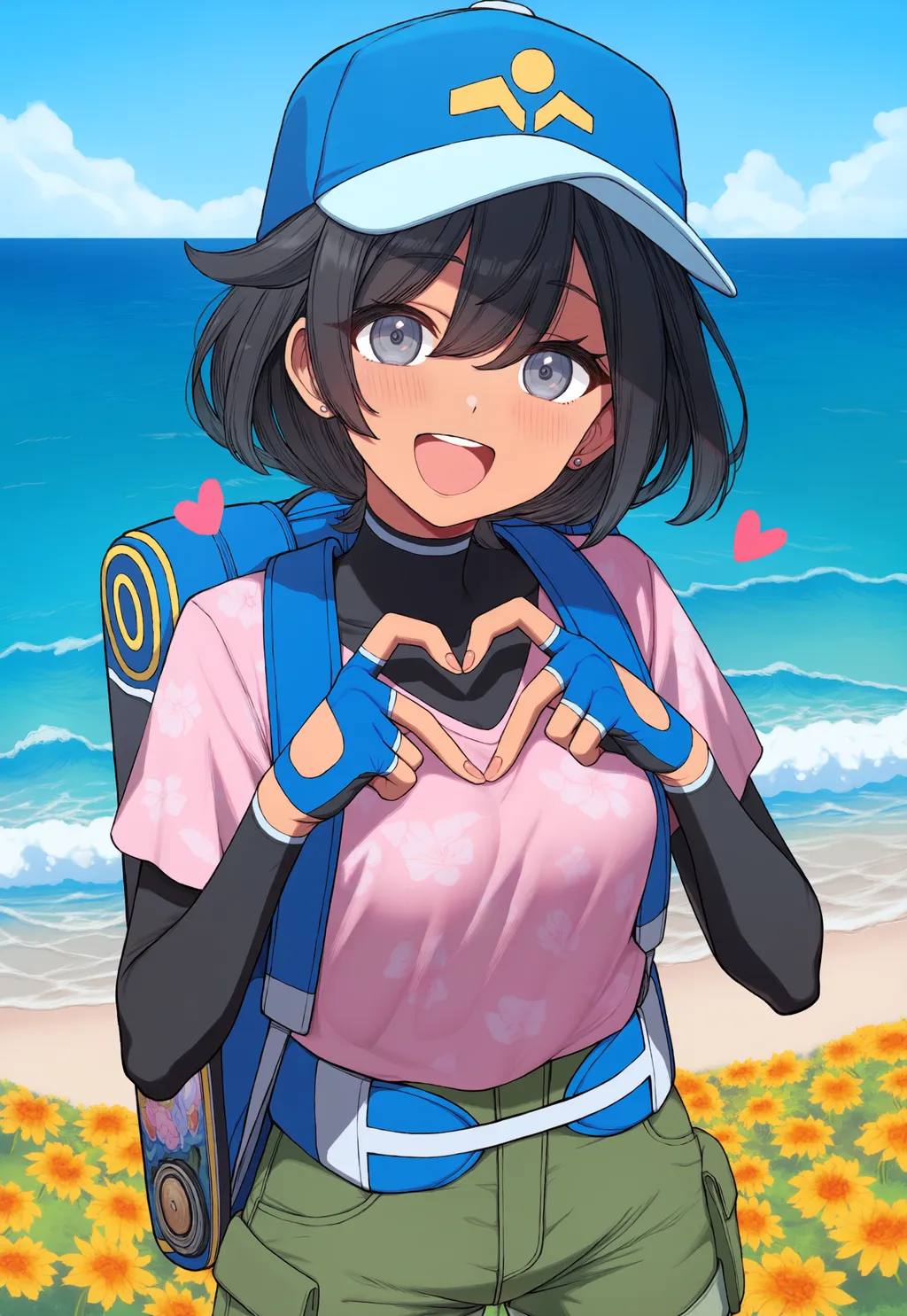 Female Protagonist | Pokémon Winds and Waves (Anima LoRA) - by NorthSpirit