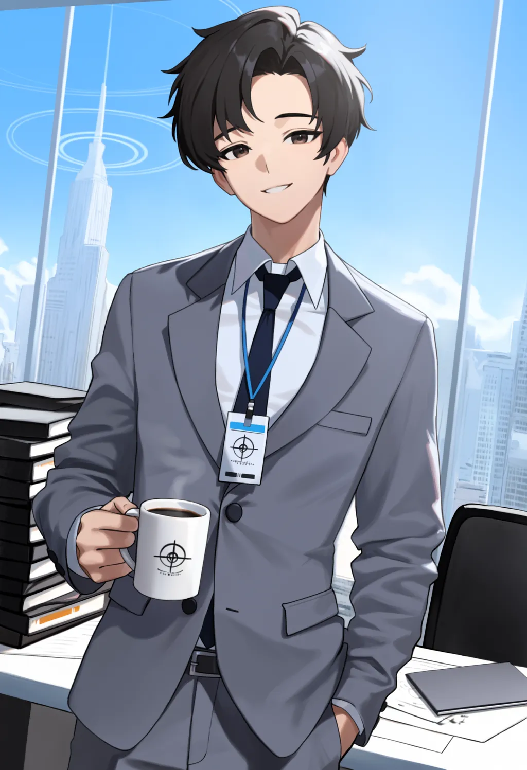 Sensei 先生 | Blue Archive: The Animation | 2 Outfits [Anima v1.0] - by Hoseki