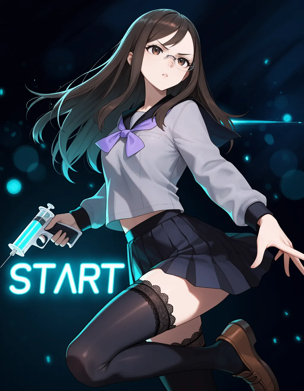 Megumi Yakushiji / 薬師寺 恵 (13 Sentinels: Aegis Rim) [Anima 1.0] - by bsinky