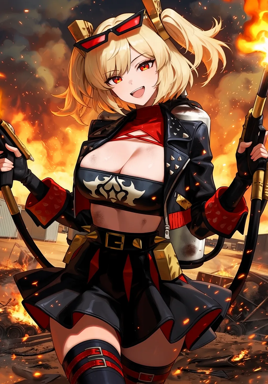 Burnice White バーニス・ホワイト | Zenless Zone Zero | 2 Outfits [Anima v1.0] - by Hoseki