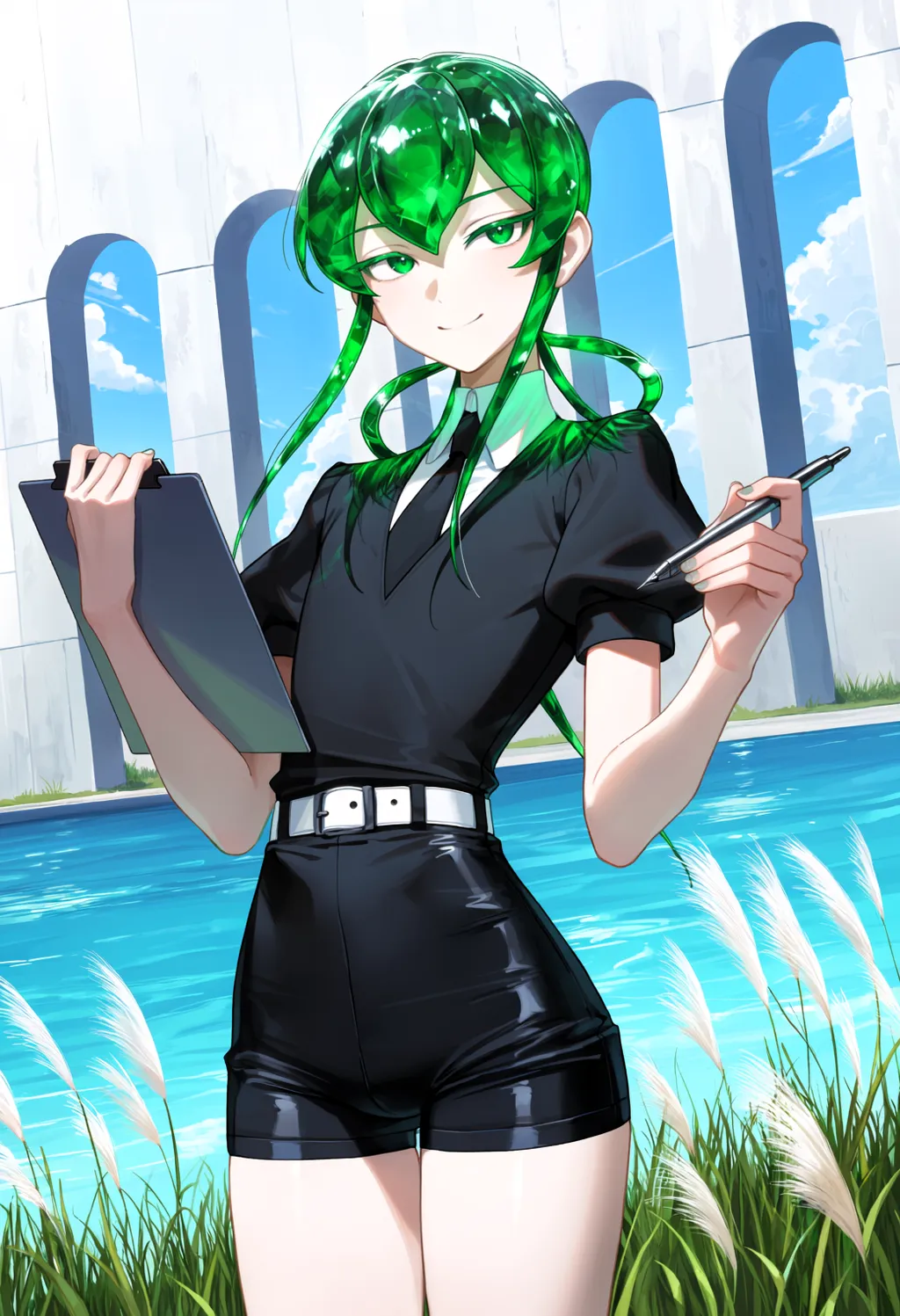 Jade ジェード | Land of the Lustrous ~ Houseki no Kuni | 2 Outfits [Anima v1.0] - by Hoseki
