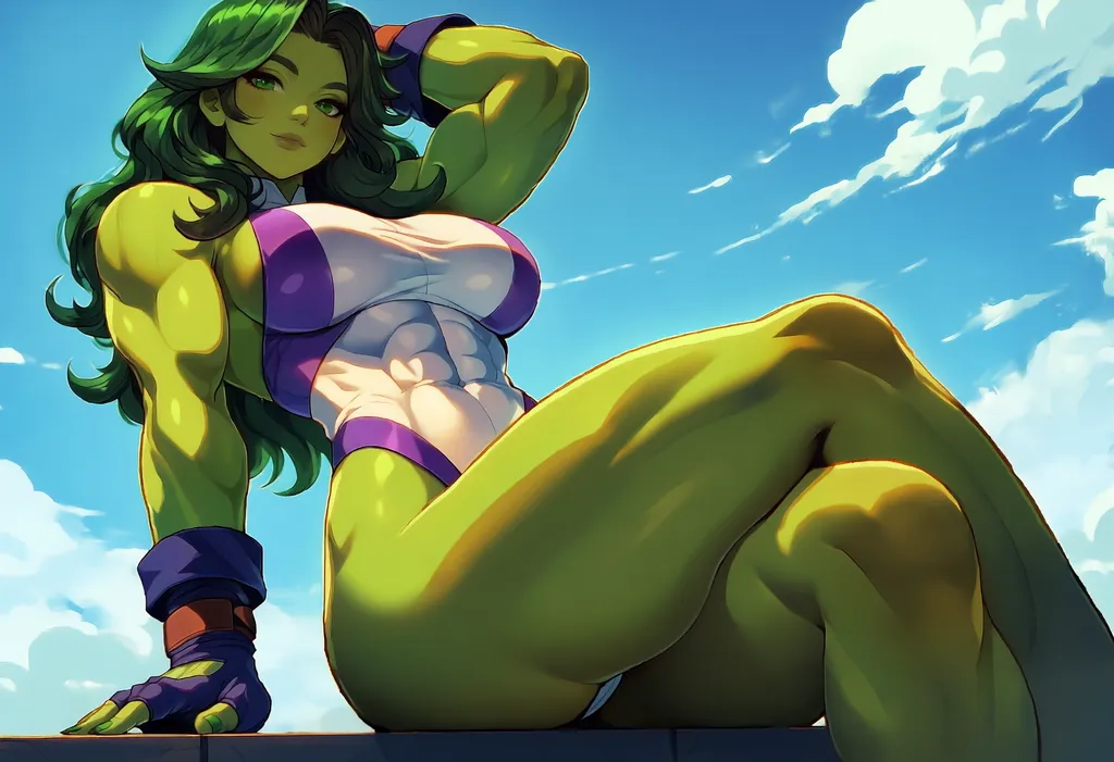 She-Hulk - Marvel | Anima - by mfcg:crushed: