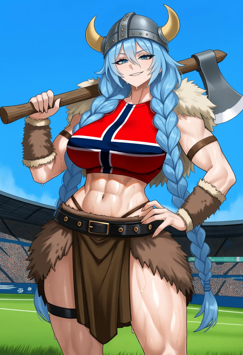 [Anima v1.0] Norwegian Miku | Vocaloid - by justTNP
