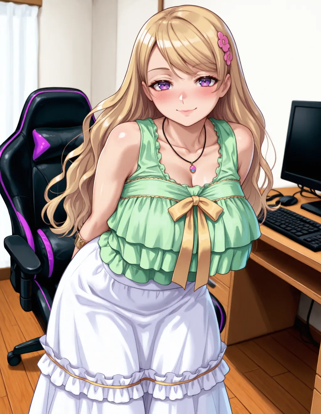 Momoka Fujiwara | Eroge! H mo Game mo Kaihatsu Zanmai | [NoobAI-XL EPS v1.1] - by Killua_Morales