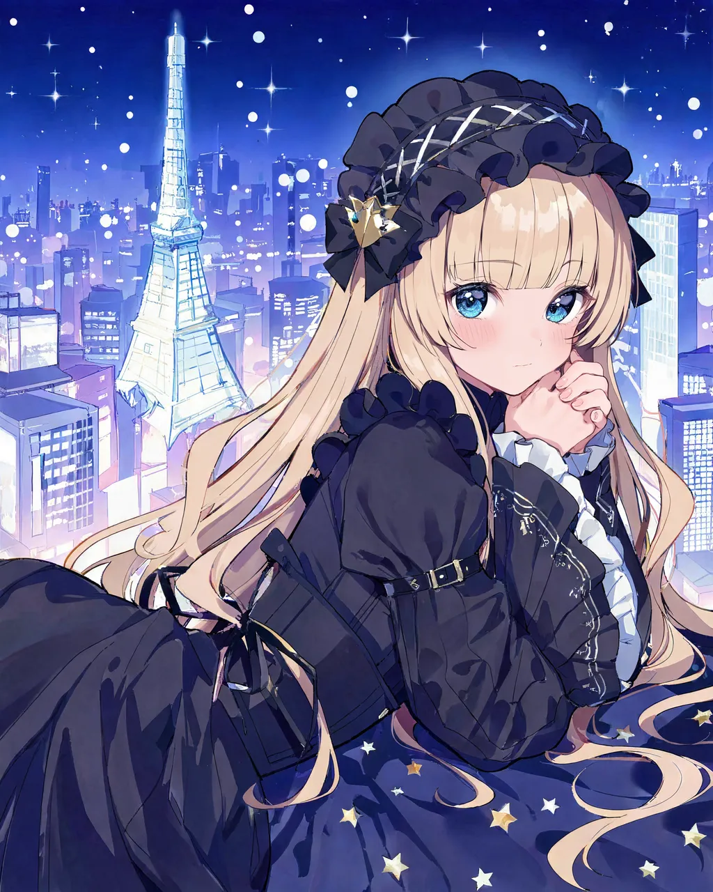 Mochiko Tsuru (Style) - NoobAI XL - by neroyuki