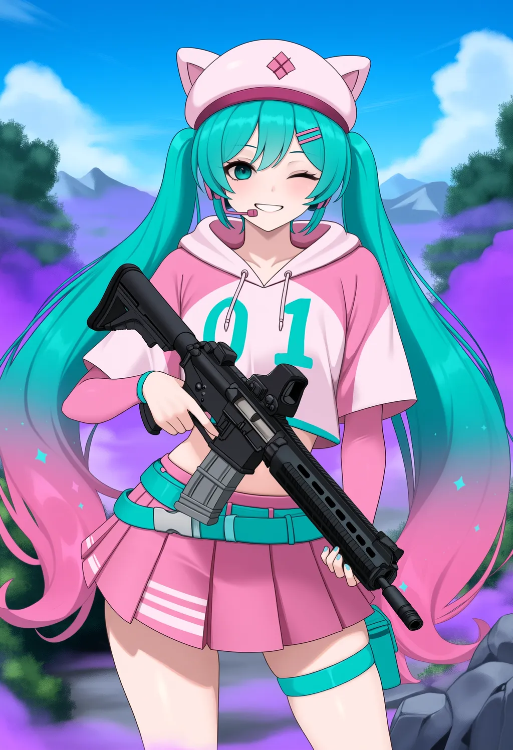 [Anima v1.0] Neko Miku | Fortnite - by justTNP