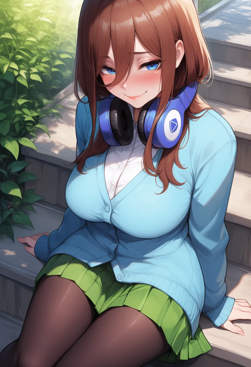 Miku Nakano | The Quintessential Quintuplets | Character LoRA Anima 1.0 - by FallenIncursio