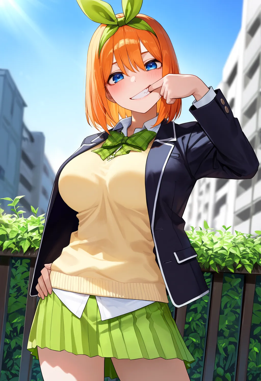 Yotsuba Nakano 中野 四葉 | The Quintessential Quintuplets | 5 Outfits [Anima v1.0] - by Hoseki