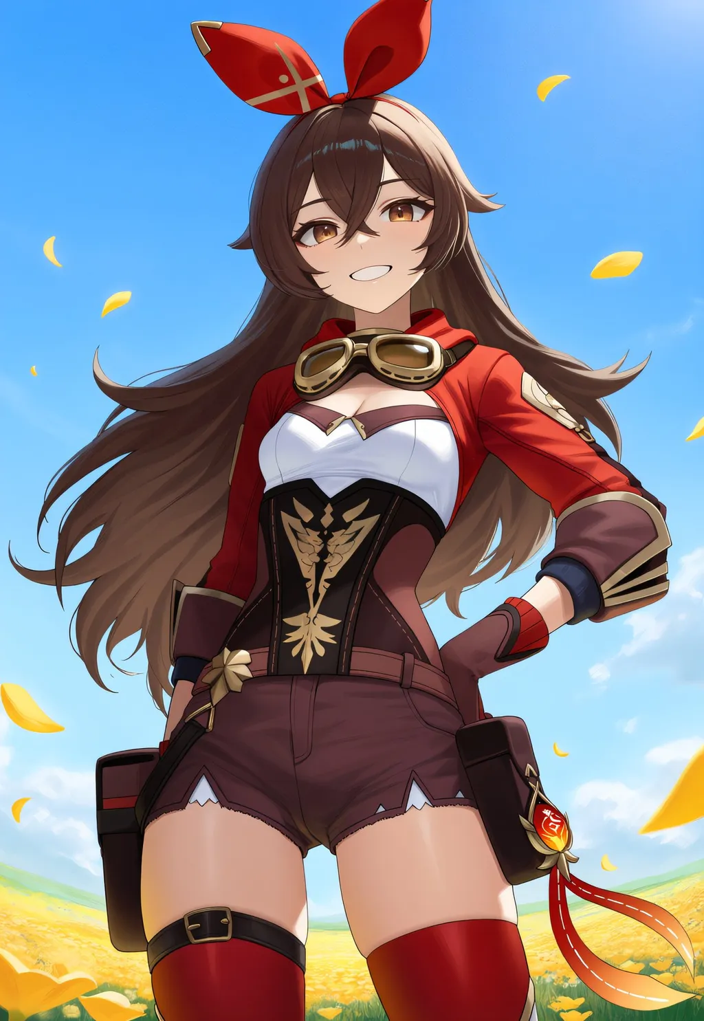 Amber (Genshin Impact) (Anima 1.0) - by Misaki_Akeno