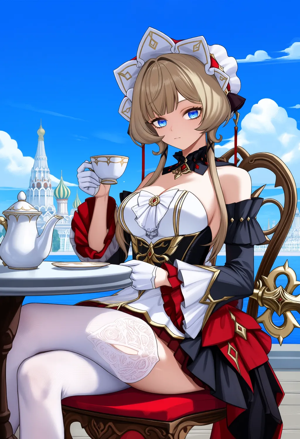 Sandrone (Default Only) Anima Previews - by justTNP