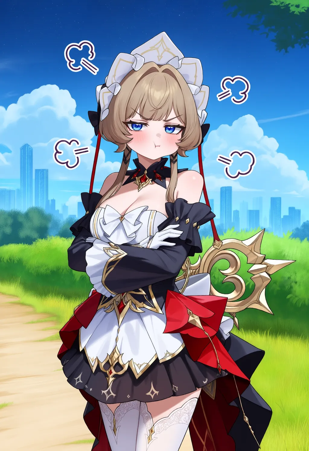 Sandrone (Default Only) Anima Previews - by justTNP