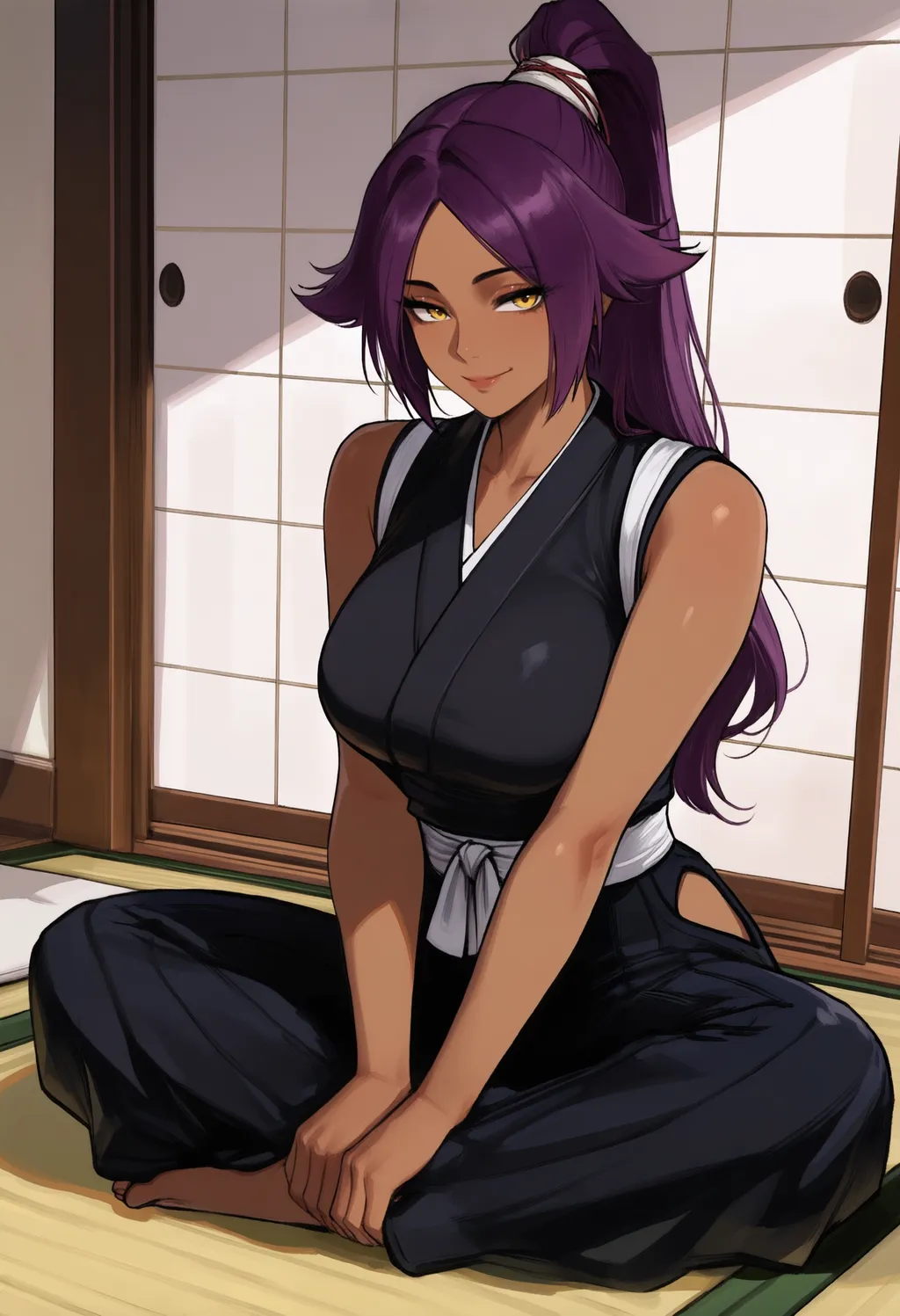 Yoruichi Shihouin Anima Previews - by justTNP