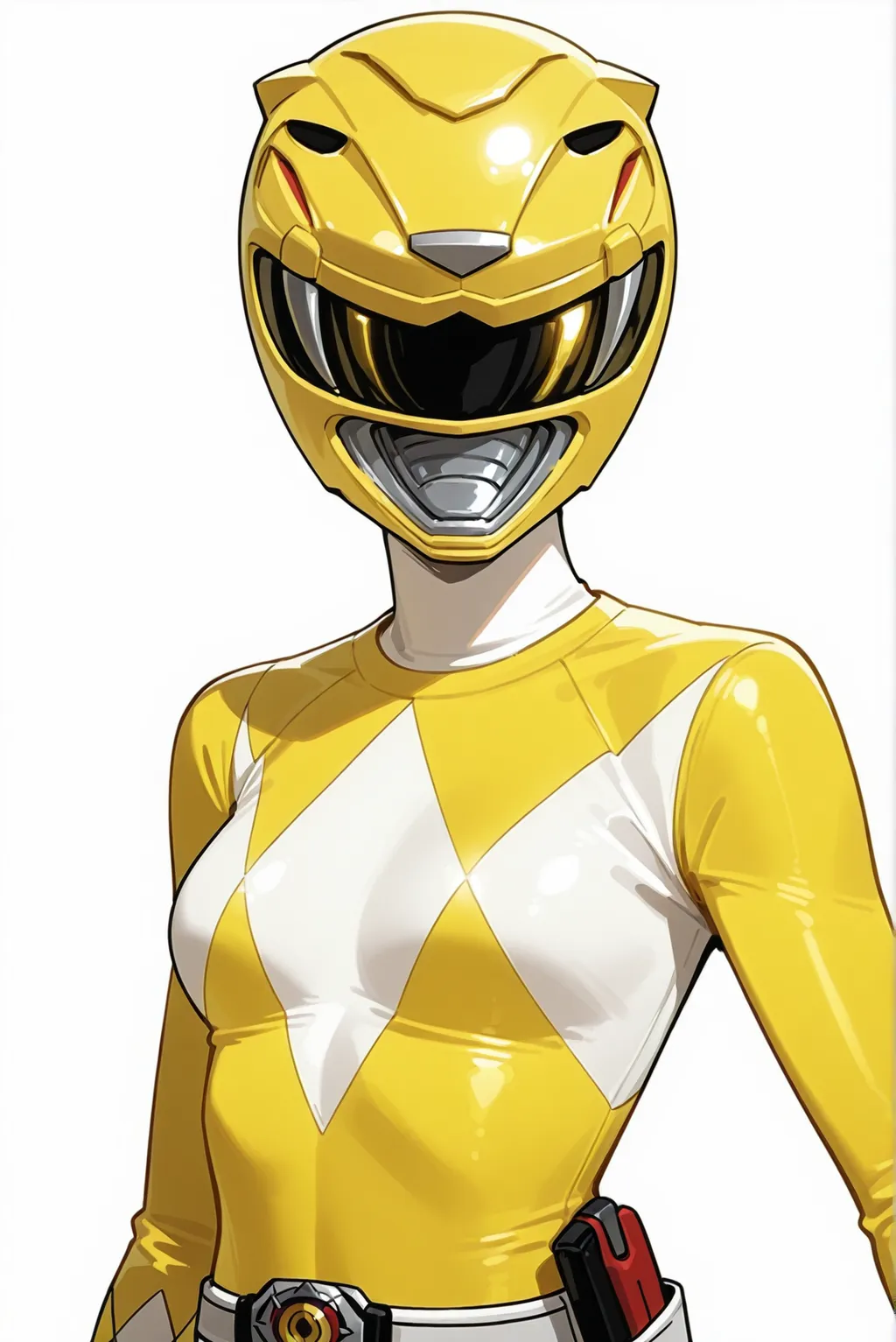 Yellow Ranger | Striking Tiger Ranger (Power Ranger Comic) - by baipaiyok
