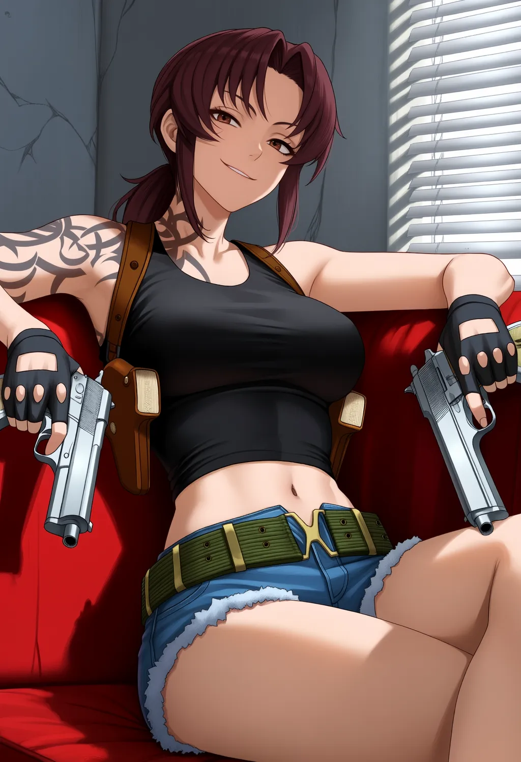 [Anima v1.0] Revy | Black Lagoon - by justTNP