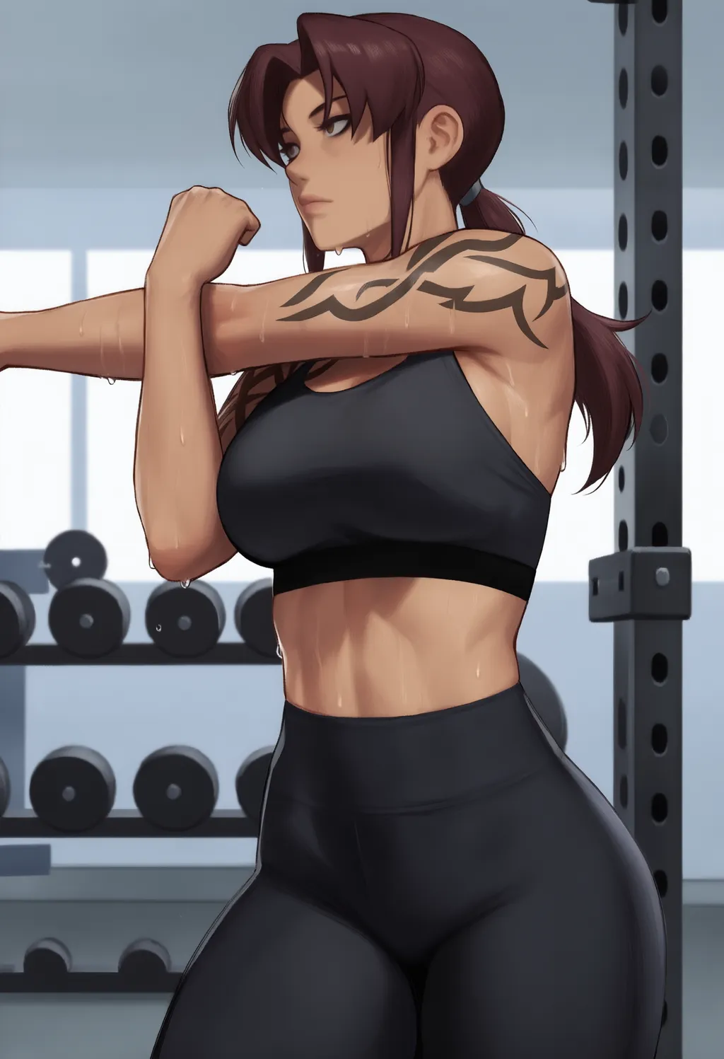 Revy (Black Lagoon) Anima Previews - by justTNP