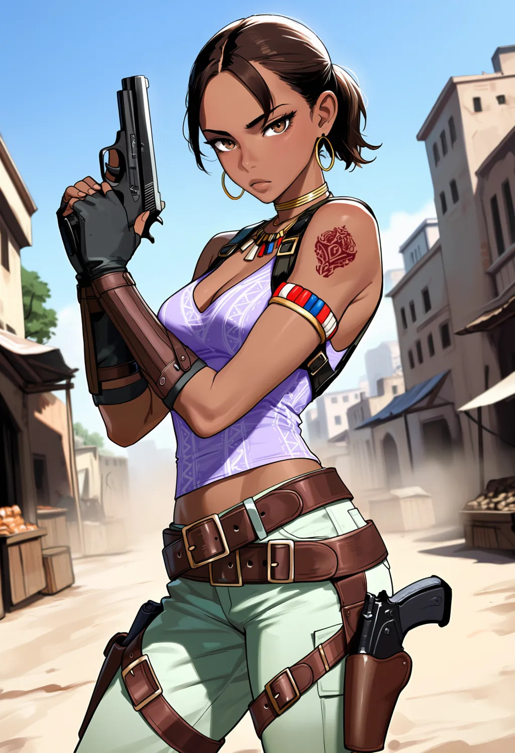 Sheva Alomar シェバ・アローマ | Resident Evil | 3 Outfits [Anima v1.0] - by Hoseki