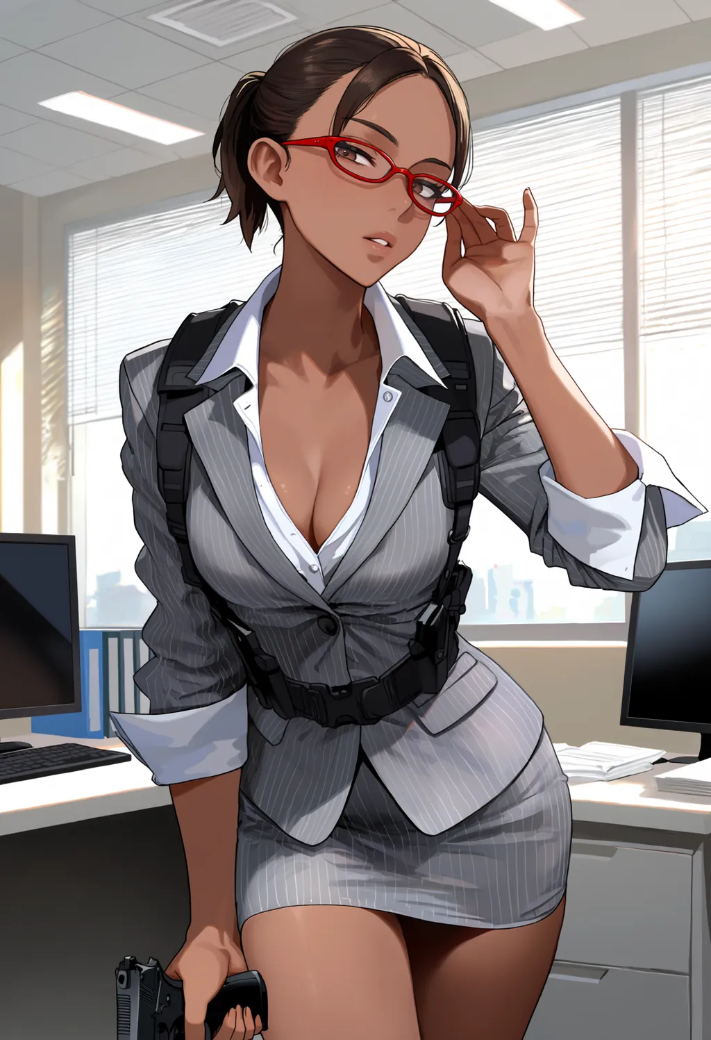 AI image #175544 by Hoseki: 1girl, solo - by Hoseki