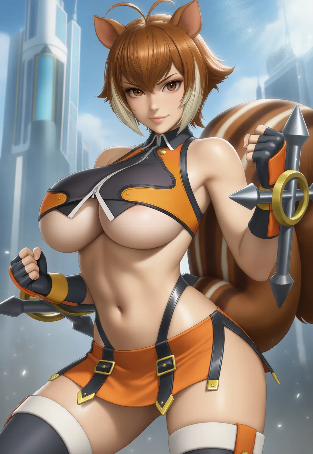 Makoto Nanaya | BlazBlue | [Anima v1.0] - by Killua_Morales