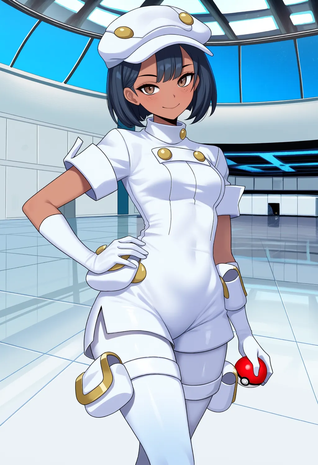 [Anima v1.0] Female Aether Foundation Employee | Pokemon Sun and Moon - by justTNP