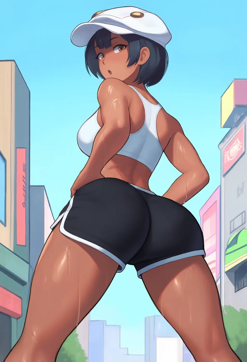 Female Aether Foundation Employee (Pokemon) Anima Previews - by justTNP