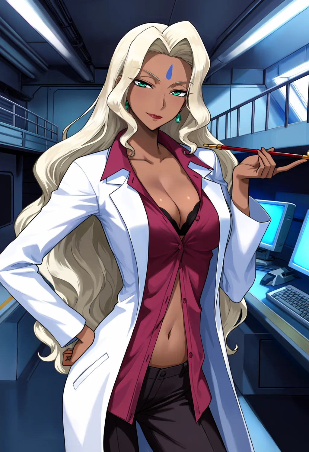 Rakshata Chawla ラクシャータ チャウラー | Code Geass [Anima v1.0] - by Hoseki