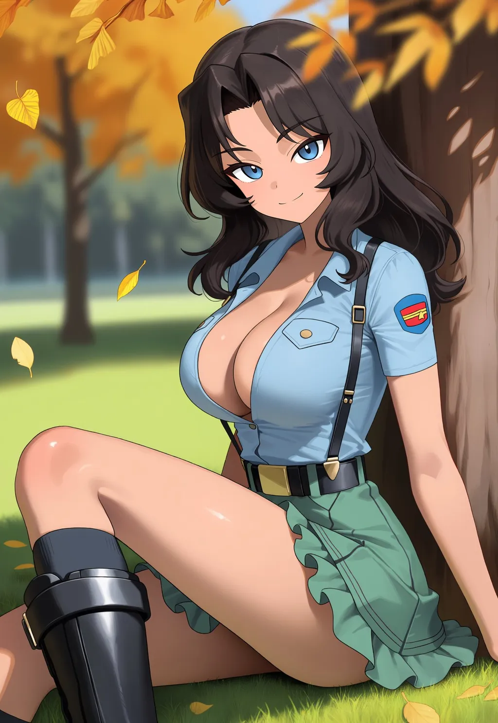El (Girls Und panzer) (Anima 1.0) - by Misaki_Akeno