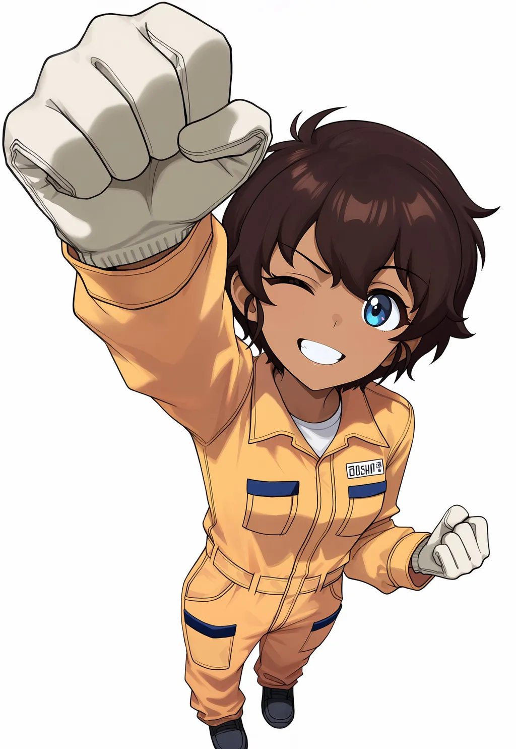 Maria Suzuki (GIrls Und Panzer) (Anima 1.0) - by Misaki_Akeno