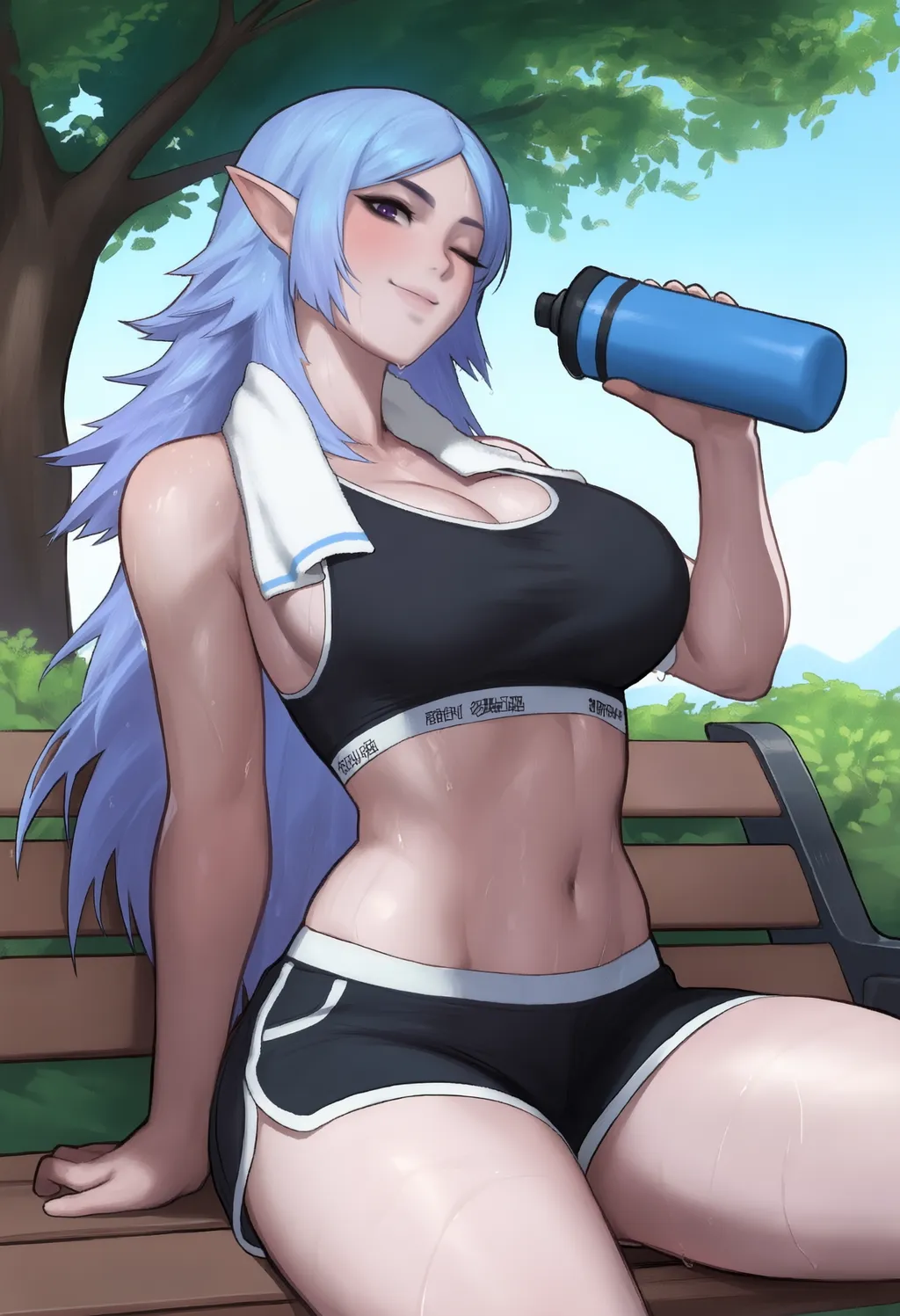Elma (Xenoblade Chronicles) Anima Previews - by justTNP