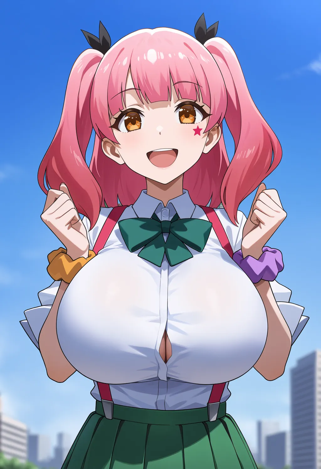 Nene Fujinoki/藤ノ木 寧音 (Hajimete no Gal) Anima LoRA | 3 Outfits [Anima v1.0] - by novowels